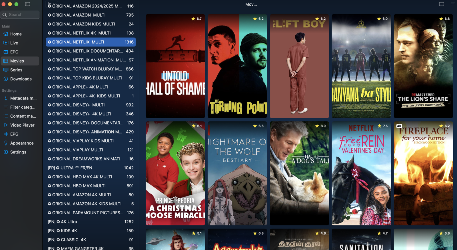 Customer feedback IPTV M3U8 South Africa